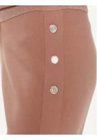 Liu Jo Sport Spodnie materiałowe TF3207 MA63L Różowy Slim Fit. Kolor: różowy. Materiał: wiskoza. Styl: sportowy