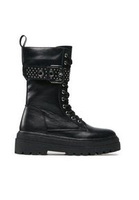 Jenny Fairy Trzewiki WS5261-04 Czarny. Kolor: czarny. Materiał: skóra #4