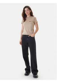 Karl Lagerfeld Jeans T-Shirt A1W17004 Zielony Slim Fit. Kolor: zielony. Materiał: bawełna #5