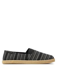 Quiksilver Espadryle AQYS700053 Czarny. Kolor: czarny. Materiał: materiał #1