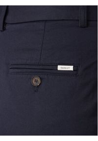 GANT - Gant Chinosy 4150380 Granatowy. Kolor: niebieski. Materiał: bawełna #2