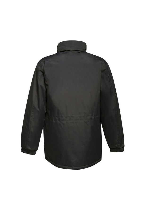 Regatta - Męska Kurtka Parka Przeciwdeszczowa Darby III. Kolor: czarny. Sport: turystyka piesza