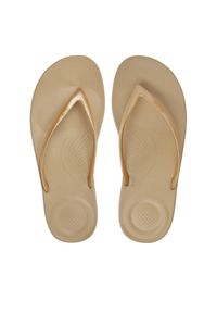 Japonki FitFlop. Kolor: złoty