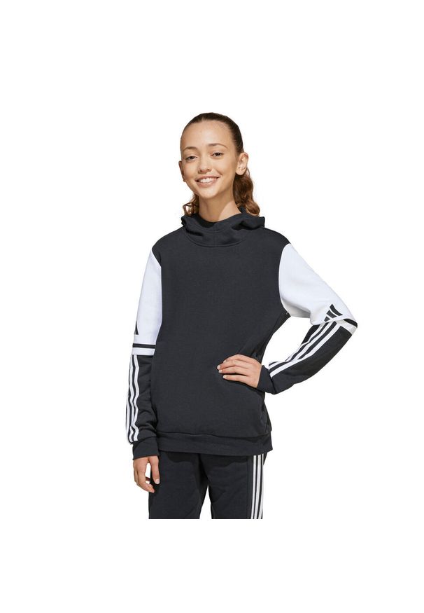 Adidas - Bluza dla dzieci adidas Squadra 25 Sweat Hoody. Kolor: wielokolorowy, biały, czarny. Sport: piłka nożna