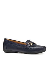 Geox Mokasyny D Annytah Moc B D56BMB-00046 C4692 Granatowy. Kolor: niebieski. Materiał: skóra #9