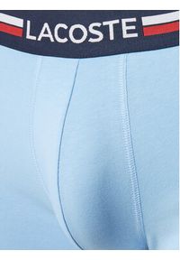 Lacoste Komplet 3 par bokserek 5H2390 Niebieski. Kolor: niebieski. Materiał: bawełna #4