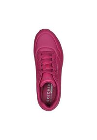 skechers - Buty do chodzenia damskie Skechers Uno Stand On Air. Kolor: różowy. Materiał: materiał, syntetyk. Szerokość cholewki: normalna. Sport: turystyka piesza