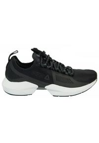 Buty do biegania męskie Reebok Sole Fury TS. Zapięcie: sznurówki. Kolor: wielokolorowy, czarny. Materiał: materiał, syntetyk, tkanina. Szerokość cholewki: normalna