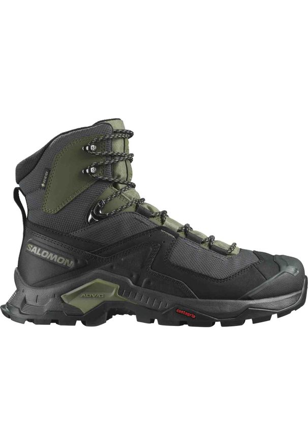 salomon - Buty trekkingowe męskie Quest Element GTX. Kolor: wielokolorowy, czarny, szary. Technologia: Gore-Tex