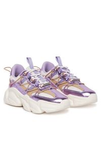 Steve Madden Sneakersy Spectator SM11002961 Fioletowy. Kolor: fioletowy. Materiał: materiał #3