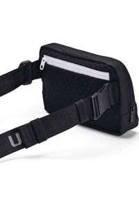 Saszetka nerka crossbody uniseks Under Armour UA Loudon Waist Bag Xbody - czarna. Kolor: czarny. Materiał: poliester