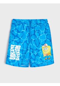Sinsay - Szorty z nadrukiem SpongeBob SquarePants - Inny. Wzór: nadruk #1