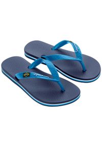 Ipanema Brasil II klapki dziecięce, niebieskie, roz. 37. Kolor: niebieski. Styl: sportowy #1