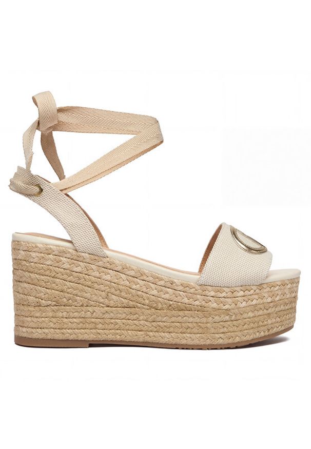 Liu Jo Espadryle Bali 02 SA6085 TX536 Biały. Kolor: biały. Materiał: materiał