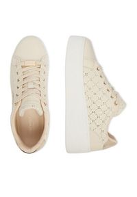 Nine West Sneakersy EO-SS26-3C601 Beżowy jasny. Kolor: beżowy. Materiał: skóra #5