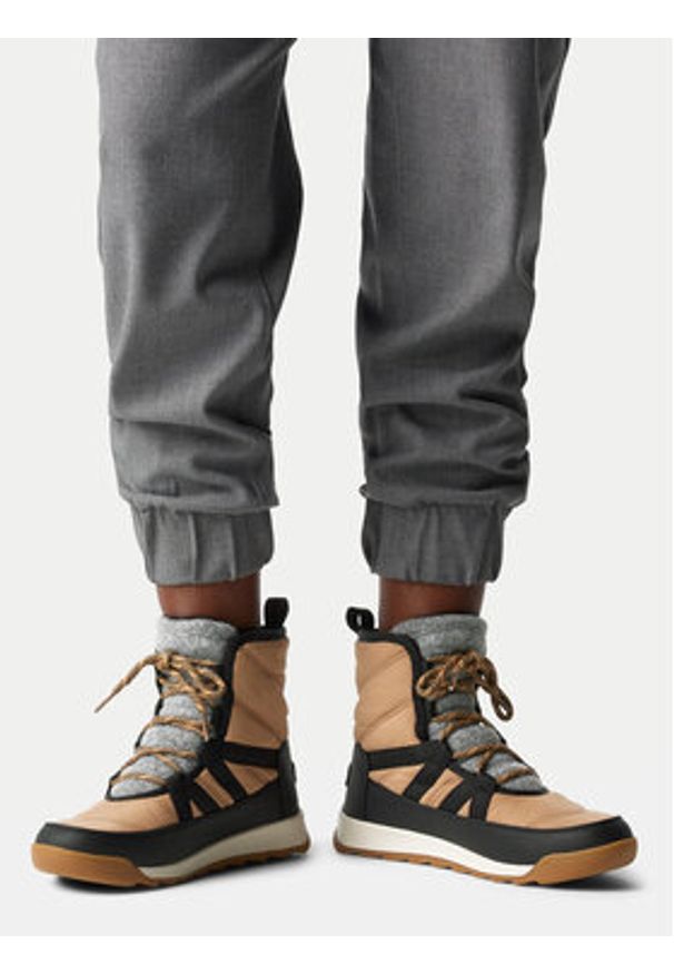 sorel - Sorel Śniegowce Whitney™ II Plus Lace Wp 2088241253 Brązowy. Kolor: brązowy. Materiał: materiał