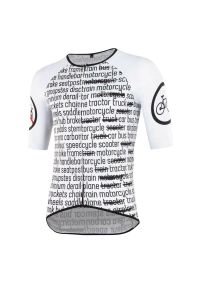 MB WEAR - Jersey Mb Wear Comfort Priority. Kolor: czarny, biały, wielokolorowy. Materiał: jersey. Sport: kolarstwo