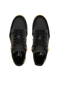 Giuseppe Zanotti Sneakersy RU50015/001 Czarny. Kolor: czarny. Materiał: skóra #6