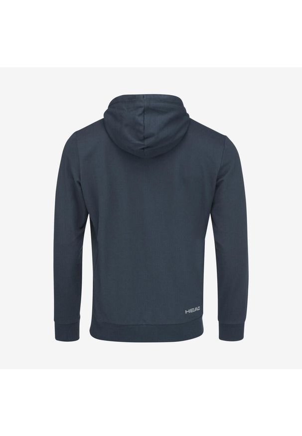 Head - Bluza z kapturem męska Club Fynn. Typ kołnierza: kaptur. Kolor: niebieski. Materiał: bawełna, materiał, tkanina, poliester