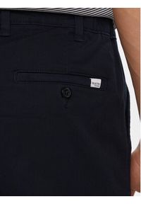 Selected Homme Spodnie materiałowe X-Miles 16085174 Granatowy Slim Tapered Fit. Kolor: niebieski. Materiał: bawełna