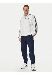 Adidas - adidas Bluza adicolor Teamgeist KD5857 Błękitny Loose Fit. Kolor: niebieski. Materiał: syntetyk #5