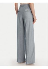 Marella Spodnie materiałowe Odino 2613131121 Błękitny Straight Fit. Kolor: niebieski. Materiał: len #2