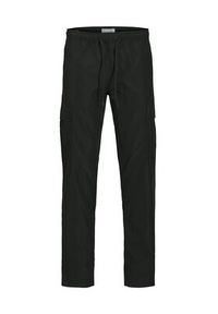 Jack & Jones Spodnie materiałowe Kane 12278911 Czarny Relaxed Fit. Kolor: czarny. Materiał: syntetyk #3