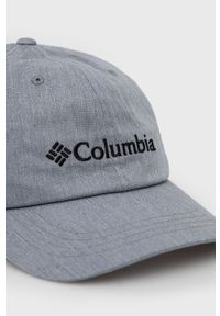 columbia - Columbia - Czapka. Kolor: szary. Materiał: syntetyk, włókno. Wzór: jednolity, ze splotem