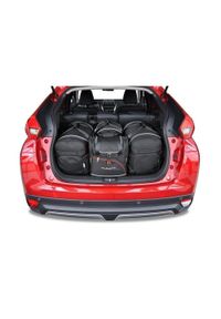 KJUST - Torby Do Bagażnika Mitsubishi Eclipse Cross 2017-2021 4Szt Kjust. Kolor: czarny. Styl: sportowy #1