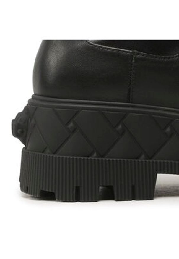 Kurt Geiger Kozaki London 9353500109 Czarny. Kolor: czarny. Materiał: skóra
