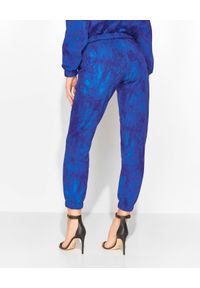 LOVE & ROSE - Fioletowe spodnie dresowe Kelly. Kolor: niebieski. Materiał: dresówka. Sport: turystyka piesza #4