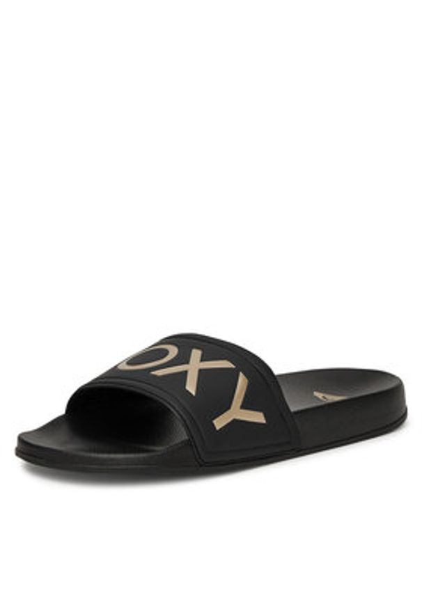 Roxy Klapki 865961 Czarny. Kolor: czarny. Materiał: syntetyk