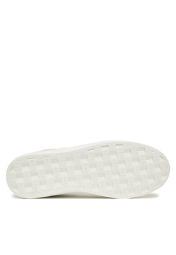 Calvin Klein Jeans Sneakersy Classic Cupsole In Tc YM0YM01194 Biały. Kolor: biały. Materiał: zamsz, skóra