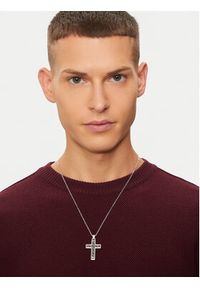 Emporio Armani Naszyjnik EGS1705040 Srebrny. Materiał: srebrne. Kolor: srebrny #2