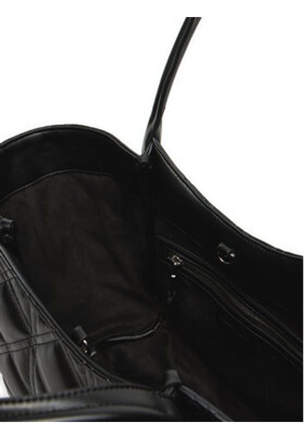 Emporio Armani Torebka Y3D277 YWL2E 80001 Czarny. Kolor: czarny. Materiał: skórzane