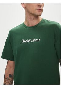 Jack & Jones - Jack&Jones T-Shirt Henry 12248600 Zielony Standard Fit. Kolor: zielony. Materiał: bawełna #4
