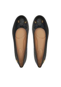 Lauren Ralph Lauren - LAUREN RALPH LAUREN Baleriny Jayna 802951489001 Czarny. Kolor: czarny. Materiał: skóra #4