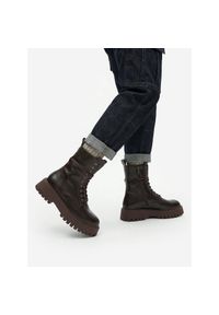 G-Star RAW - Trzewiki G-Star Raw. Kolor: brązowy #1