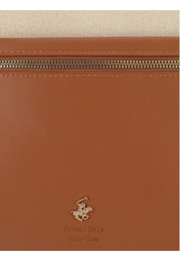 Beverly Hills Polo Club Torebka BHPC-C-002-07 Brązowy. Kolor: brązowy