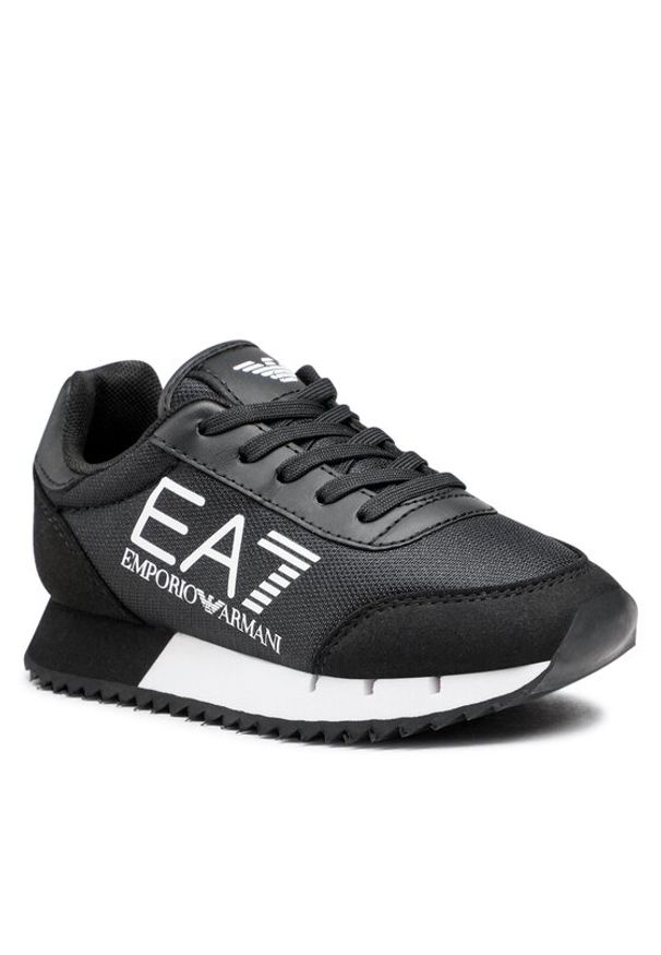 EA7 Emporio Armani Sneakersy XSX107 XOT56 A120 Czarny. Kolor: czarny. Materiał: materiał