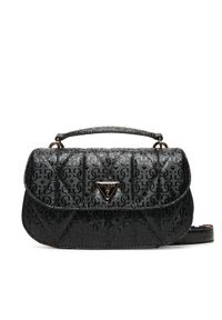 Guess Torebka Aldina HWGG96 63200 Czarny. Kolor: czarny. Materiał: skórzane