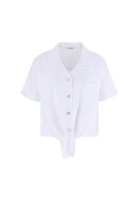 Guess Top 182451 Biały Classic Fit. Kolor: biały #6