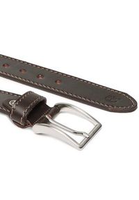 Timberland Pasek Męski Man Cow Leater Belt TB0A1BWL Brązowy. Kolor: brązowy. Materiał: skóra