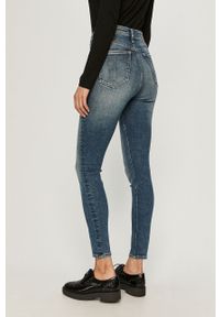 Calvin Klein Jeans - Jeansy. Stan: podwyższony. Kolor: niebieski. Materiał: bawełna, denim, elastan #4