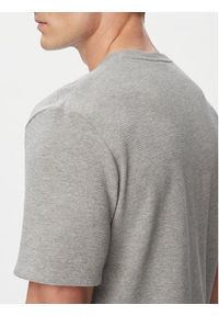 BOSS T-Shirt Waffle 50535891 Szary Regular Fit. Kolor: szary. Materiał: syntetyk #3