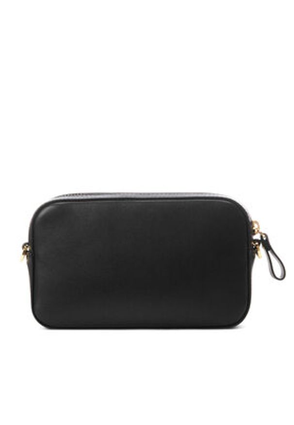 Lauren Ralph Lauren Torebka Marcy 432934353001 Czarny. Kolor: czarny. Materiał: skórzane