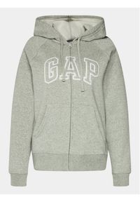 GAP - Gap Bluza 463503-03 Szary Regular Fit. Kolor: szary. Materiał: bawełna