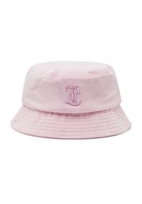 Juicy Couture Kapelusz Bucket Eleana JCAW122002 Różowy. Kolor: różowy. Materiał: materiał