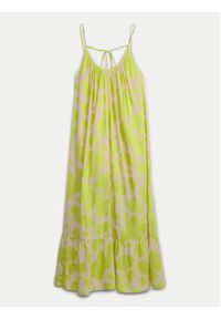 GAP - Gap Sukienka letnia 670217-03 Zielony Loose Fit. Kolor: zielony. Materiał: bawełna. Sezon: lato #2