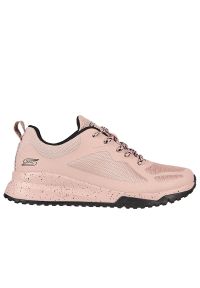 skechers - Buty Skechers Bobs Sport Squad 3 Star Flight 117186BLSH - różowe. Okazja: na co dzień. Zapięcie: sznurówki. Kolor: różowy. Materiał: guma. Szerokość cholewki: normalna. Model: Skechers Sport. Sport: fitness #1